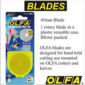 OLFA BLADE REPLACEMENT 45mm