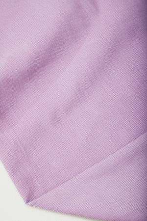 ORGANIC NAYA NEEDLECORD • Lilac $55.00/metre