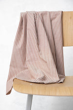 ORGANIC COTTON • OXFORD • STRIPE • Sienna & Dune SALE $36/per metre