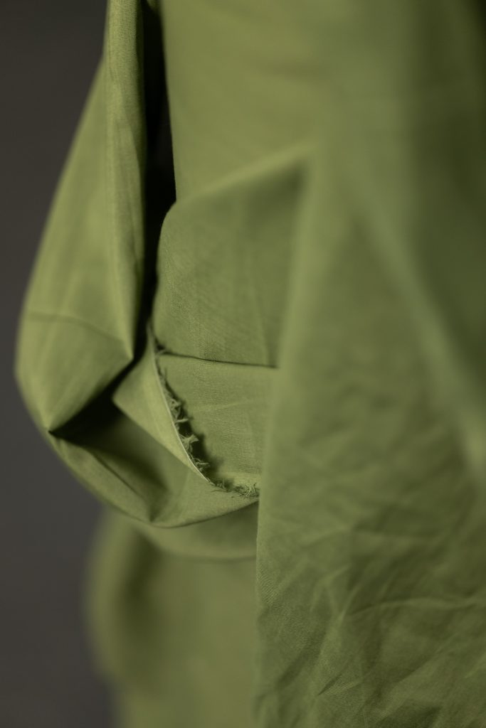 ORGANIC COTTON VOILE • Paddock $17.00/metre – Pattern Scissors Frock