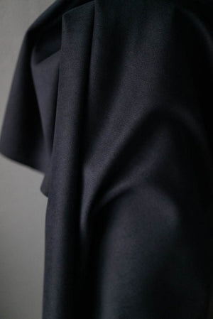 ORGANIC COTTON TWILL 410gsm • Painter's Navy • Remnant 240cm