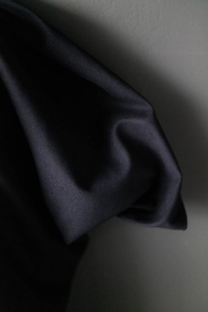 ORGANIC COTTON TWILL 410gsm • Painter's Navy • Remnant 240cm
