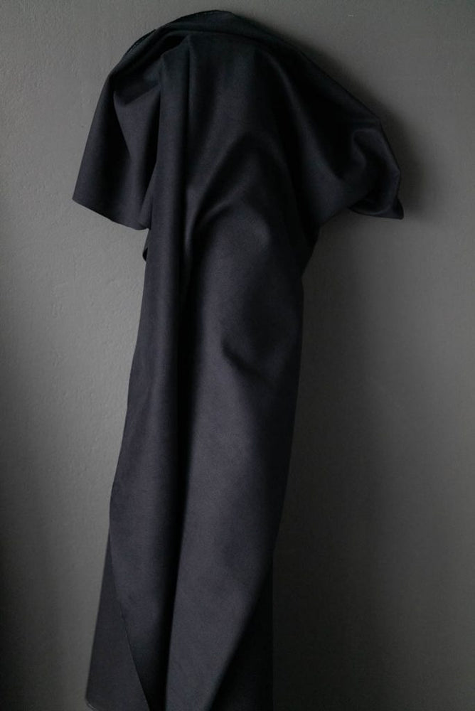 ORGANIC COTTON TWILL 410gsm • Painter's Navy • Remnant 240cm