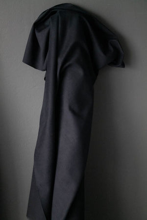 ORGANIC COTTON TWILL 410gsm • Painter's Navy • Remnant 240cm