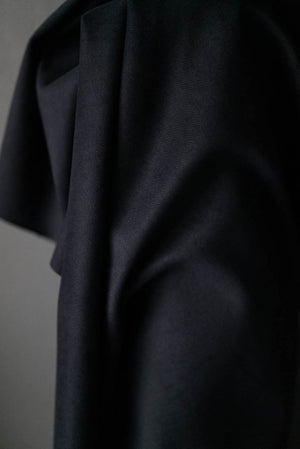 ORGANIC COTTON TWILL 410gsm • Painter's Navy • Remnant 240cm