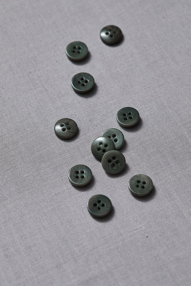 COROZO BUTTONS • Khaki • 11mm or 15mm