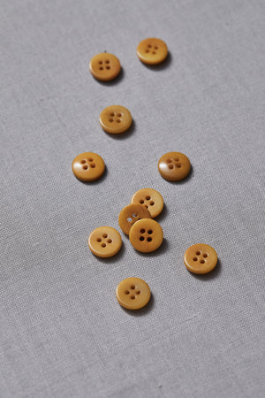 COROZO BUTTONS • Amber • 11mm or 15mm