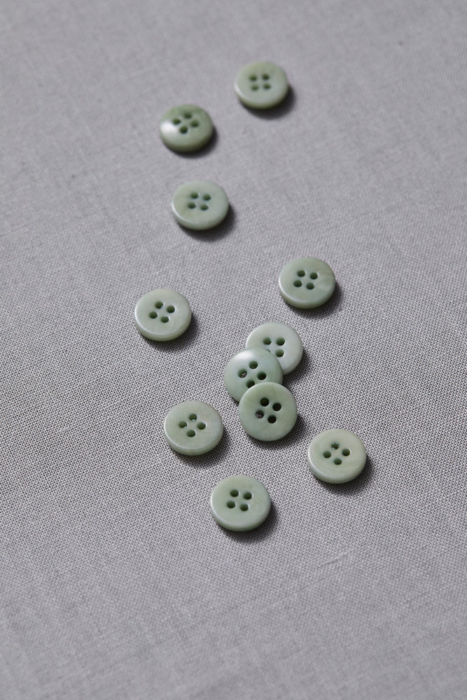 COROZO BUTTONS • Soft Mint • 11mm or 15mm