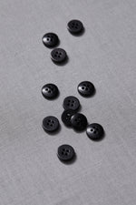 COROZO BUTTONS • Black • 11mm or 15mm
