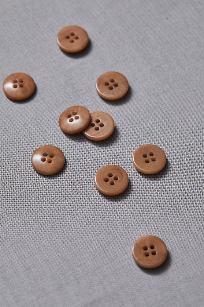 COROZO BUTTONS • Mustard • 11mm or 15mm