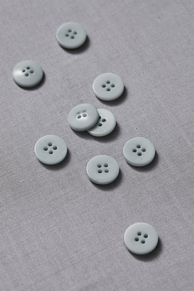 COROZO BUTTONS • Blue Mist • 11mm or 15mm
