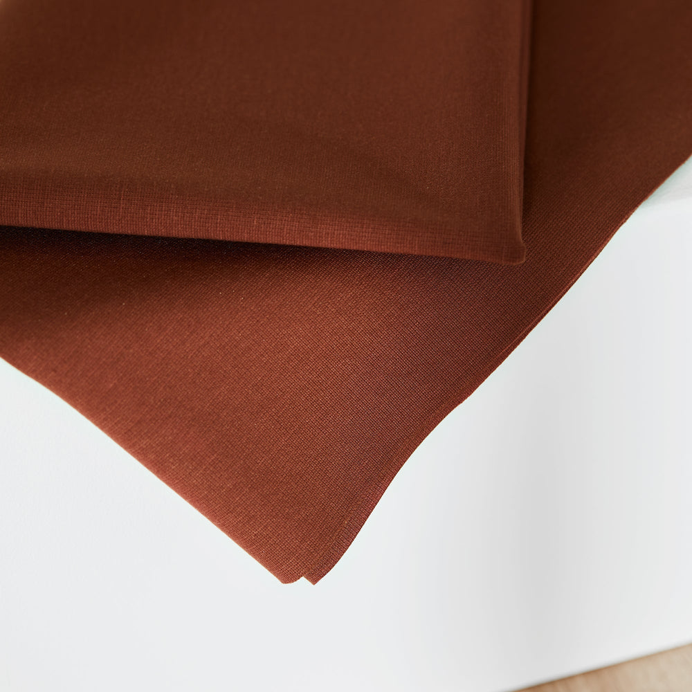 PONTE KNIT • Pecan $48.00/metre