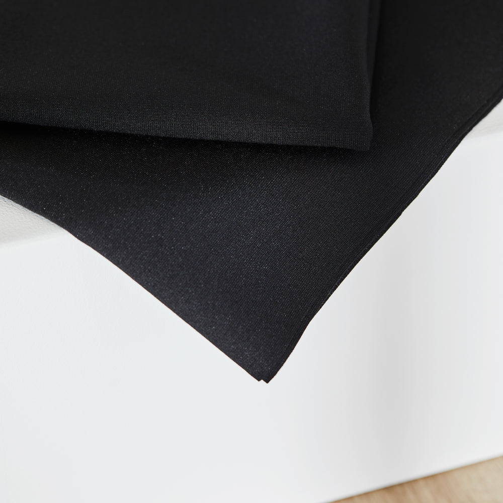 PONTE KNIT • Black $48.00/metre