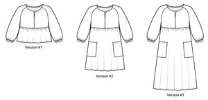 ROMEY GATHERED DRESS & TOP • Pattern • Sew House 7