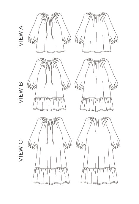 ROSCOE BLOUSE & DRESS • Pattern