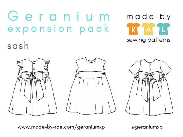 GERANIUM EXPANSION PACK • Pattern