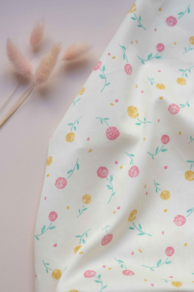 FLORE • COTTON POPLIN $29.00/metre