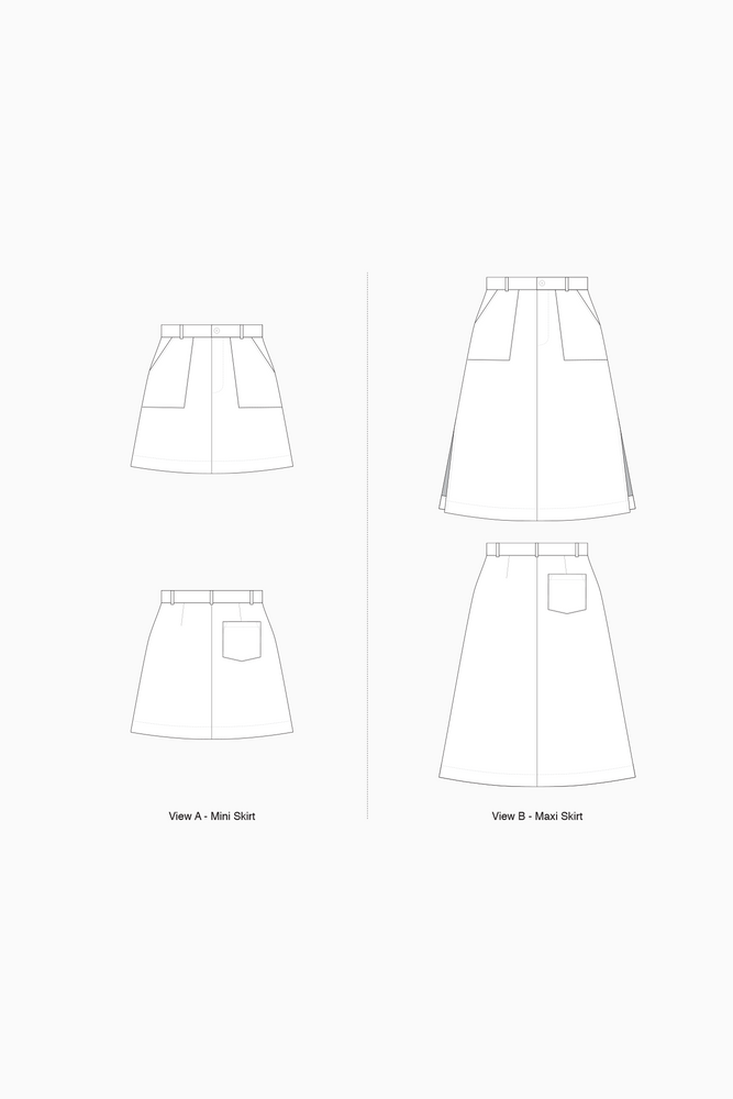 BOTTLEBRUSH SKIRT • Pattern