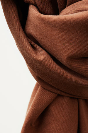 SOFT STRETCH TWILL • Pecan $48.00/metre