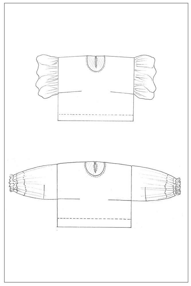 ZERO WASTE Soft Blouse • PDF Pattern