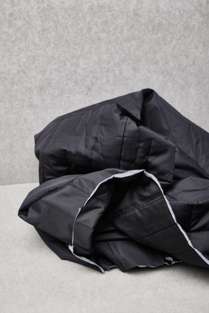 THELMA THERMAL QUILT • STRIP • Black SALE $48/per metre