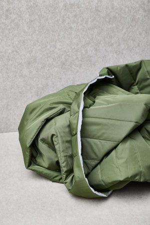 THELMA THERMAL QUILT • STRIP • Khaki Green SALE $48/per metre
