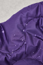 THELMA THERMAL QUILT • WAVE • Plum SALE $48/per metre