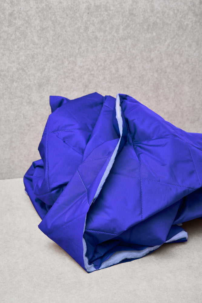 THELMA THERMAL QUILT • GEM • Cobalt Blue • Remnant 45cm