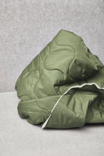 THELMA THERMAL QUILT • WAVE • Olive $55.00/metre
