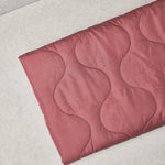 THELMA THERMAL QUILT • WAVE • Rosewood SALE $48/per metre