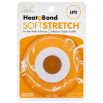 SOFT STRETCH FUSIBLE WEB TAPE INTERFACING • LITE • White • 15.9mm x 9.1m