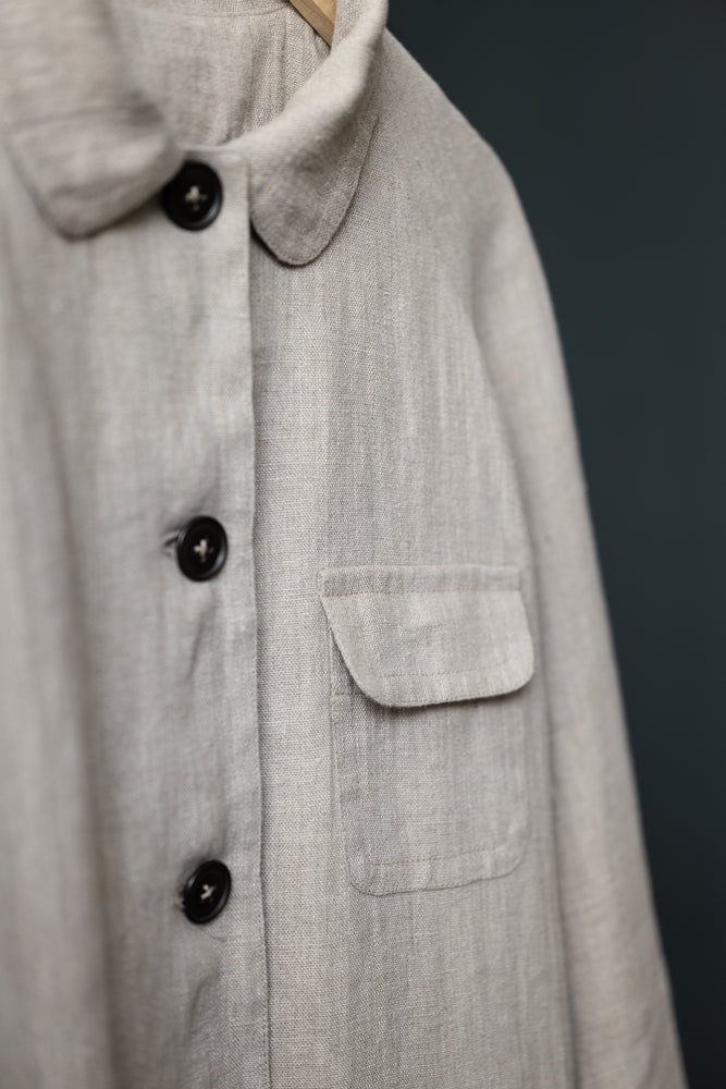 LINEN 260gsm • Toast • Remnant 95cm