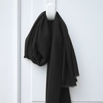 VIDA VOILE • TENCEL™ fibres • Black $46.00/metre