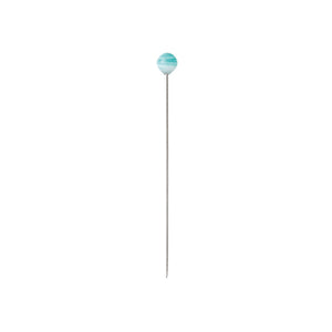 MARBLED GLASS HEAD PINS