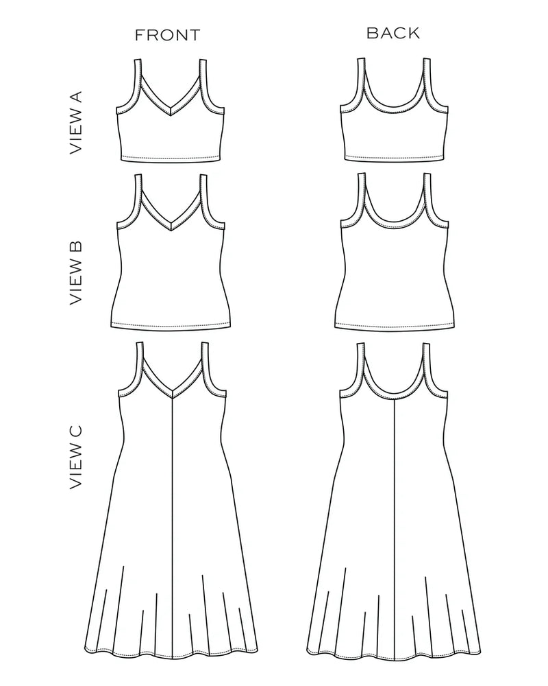 ZOEY TANK & DRESS • Pattern