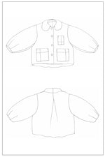 ZERO WASTE Bell Jacket • PDF Pattern