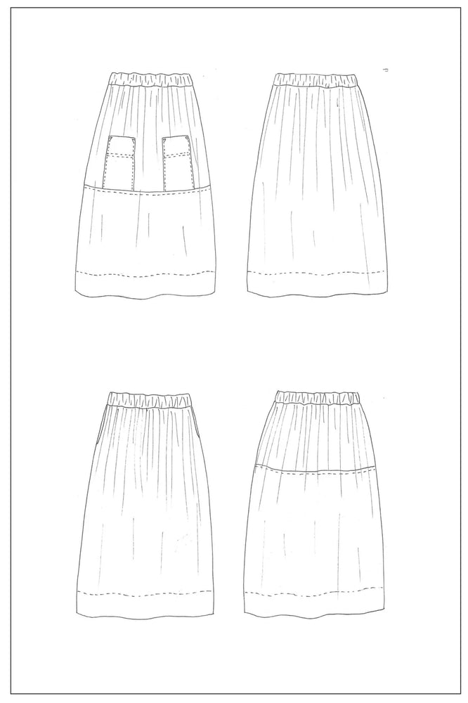 ZERO WASTE Block Pant • PDF Pattern