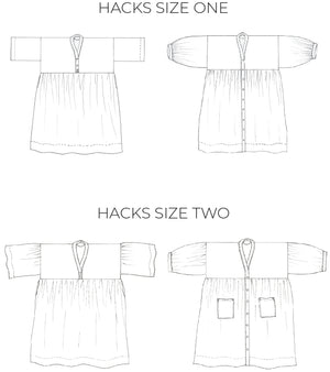 ZERO WASTE Gather Dress • PDF Pattern